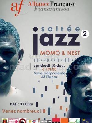 Mômô & Nest - Soirée Jazz à la salle polyvalente de l'Alliance Française de Fianarantsoa