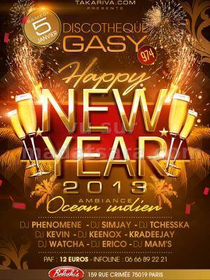 Nouvel an des DJS&nbsp;Présentée par Takariva.com pour commencer l'année 2013 en beauté&nbsp;HAP