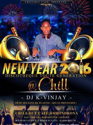 New Year 2016 au Chill Out Café