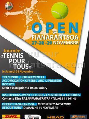 Open de Fianarantsoa - Tennis pour tous