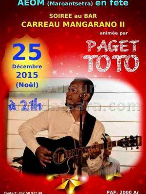 Paget Toto - Soirée au bar Carreau Mangarano II Maroantsetra