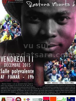 Paulah en concert à la salle polyvalente de l'Alliance Française de Fianarantsoa