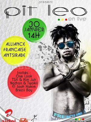 Pit Leo en concert à l'Alliance Française d'Antsirabe