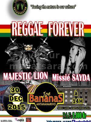 Reggae forever - avec Majestic Lion et mr Sayda au Joe Bananas