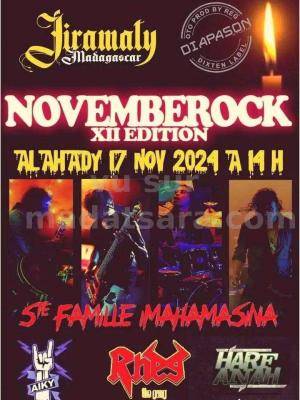 Jiramaty Madagascar November rock XII edition