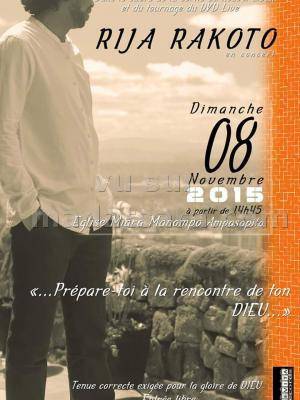 Rija Rakoto en concert à l'Eglise Miara Manompo Ampasampito