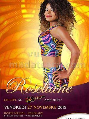 Roseliane en concert au Jao's Pub - Invité spécial Hazolahy