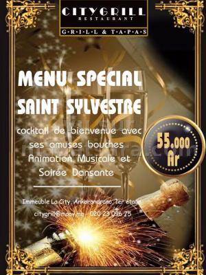 Saint Sylvestre au restaurant City Grill