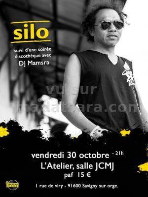 Silo en concert suivi d'une soirée discothèque avec DJ Mamsra à l'Atelier Salle JCMJ Savigny Sur Orge