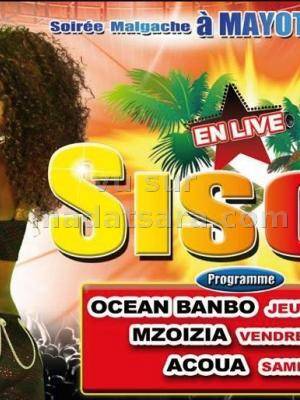 Sisca en live à Mayotte à Acoua