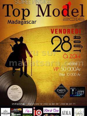 Soirée Vintage Top Model 2015 Madagascar au Café de la Gare