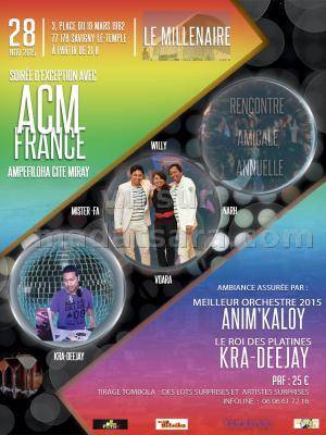 Soirée d'exception avec ACM France au Millenaire