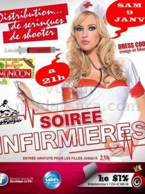 Soirée infirmières au Six