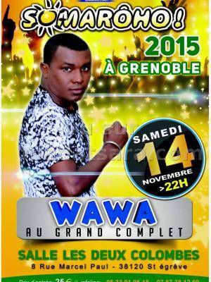 Somarôho 2015 à Grenoble - Wawa au grand complet à la salle les Deux Colombes