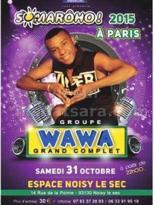 Somarôho 2015 à Paris - Wawa au grand complet à l'Espace Noisy Le Sec