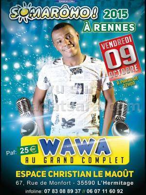 Somarôho 2015 à Rennes - Wawa au grand complet à l'espace Christian Le Maoût