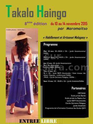 Takalo Haingo - 8è édition par Maromaitso habillement et artisanat Malagasy