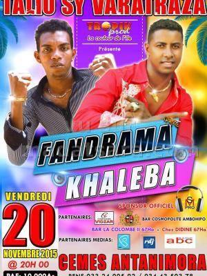 Talio sy Varatraza avec Fandrama et Khaleba au Cemes Antanimora
