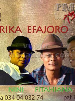 Tarika Efajoro (Dina, Nini, Fitahiana, Hoby) en concert au Piment Café