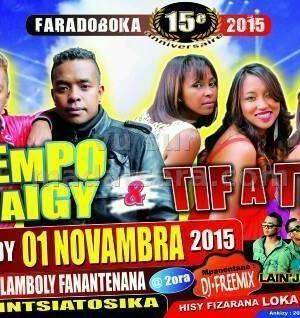 Tempo Gaigy et Tif a Tif au Kianja Fialamboly Fanantenana Imerintsiatosika