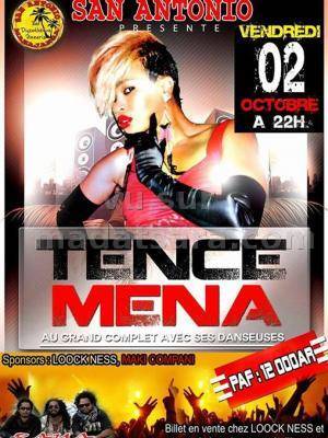 Tence Mena au grand complet avec ses danseuses au San Antonio Majunga