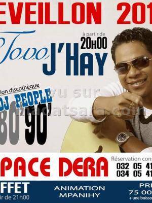 Tovo J'Hay - Réveillon 2016  - à l'Espace Dera