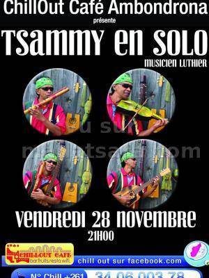 Tsammy en Solo au Chillout Café