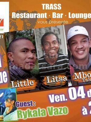 Voyage musical acoustique au Trass avec Little, Litsa, Mbola Talenta, Orad Manalina et Rykala Vazo