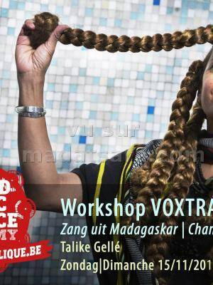 Workshop VOXTRA - World Music & Dance academy avec Talike Gellé