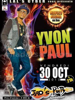 Yvon Paul en concert au Jao's Pub