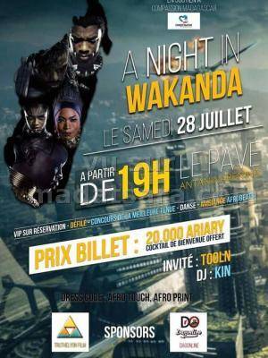 A night in wakanda Pavé Antaninarenina
