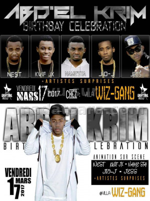 Abdel Krim birthday - Villa Wiz-Gang