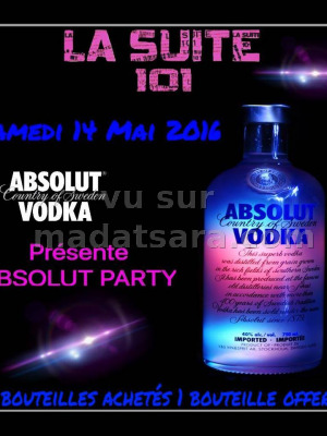 Absolut Party à la Suite 101