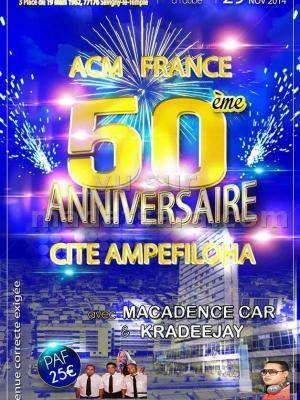 ACM France 50ème anniversaire Ampefiloha Cite avec Macadence Car et Kradeejay