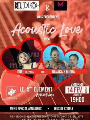Acoustic love - Le 5e Element Ankadivato