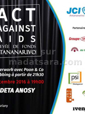 Act against AIDS Soirée de levée de fonds - Kudeta urban Club‍