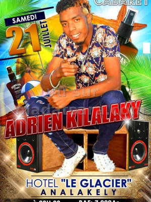 Adrien‍ en cabaret Le Glacier Analakely‍