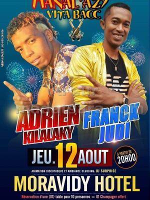 Adrien & Franck Judi Moravidy Brickaville