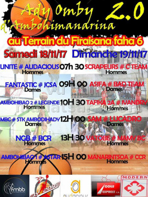 Ady Omby d'Ambohimanarina 2.0 au Terrain du firaisana faha-6