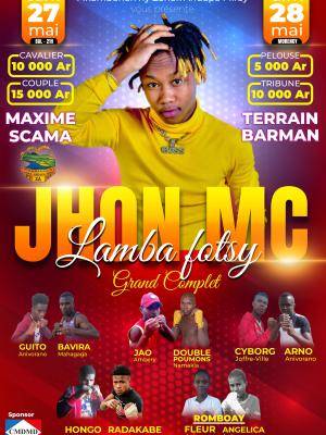 John Mc Showcase Terrain Barman Diégo Suarez