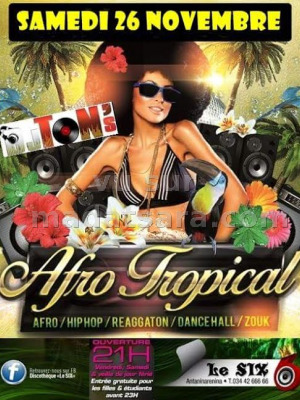 Afro tropical - Le SIX‍ avec Dj Ton's‍