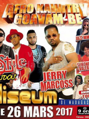 Afrokawitry goavam-be - Coliseum Antsonjombe‍ avec Jerry Marcoss‍, Simonda Valera‍, Jazz Mmc‍, Jess Flavy One‍, Farah John's‍, Thiera Kougar‍, Jeffro Color‍ & Elodie‍