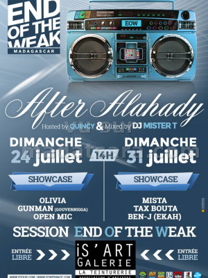 After Alahady - End Of Week - Is'Art Galerie avec Olivia, Gunman