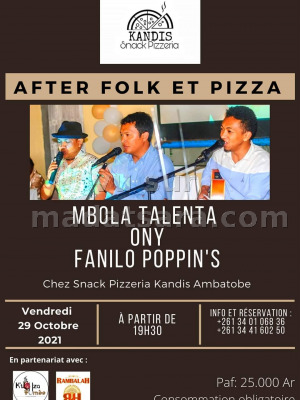 After folk et pizza - Mbola Talenta‍ Ony‍ Fanilo Poppin's‍ - Kandis Ambatobe‍