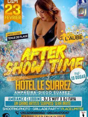 After show time - Hotel Le Suarez Ampasira