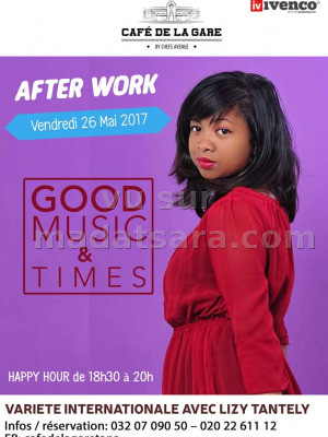 After work avec Lizy Tantely‍ - Café de la Gare Soarano‍