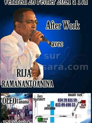 After work avec Rija ramanantoanina‍ - Oleo Tanana Talatamaty‍