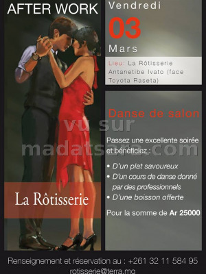 After work - La Rôtisserie Antanetibe Ivato