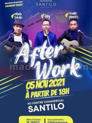 After work Mbola Talenta, Ony Rakotomalala, Fanilo Poppin's Santilo Anosizato