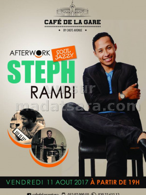 After work soul jazzy avec Steph Rambi‍ au Café de la Gare Soarano‍